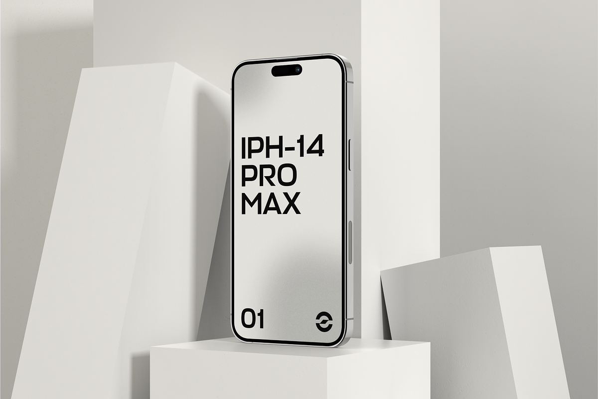 iPhone 14 Pro Max Mockup 15, an iPhone Mockup by 360 Mockups