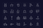 Security and Protection Icon Set, an Outline Icon by Prosymbols (Thumbnail 7 of 7)