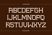 Nerog Gothic - Blackletter Logo Font, a Blackletter Font by Nirmana Visual (Thumbnail 4 of 10)