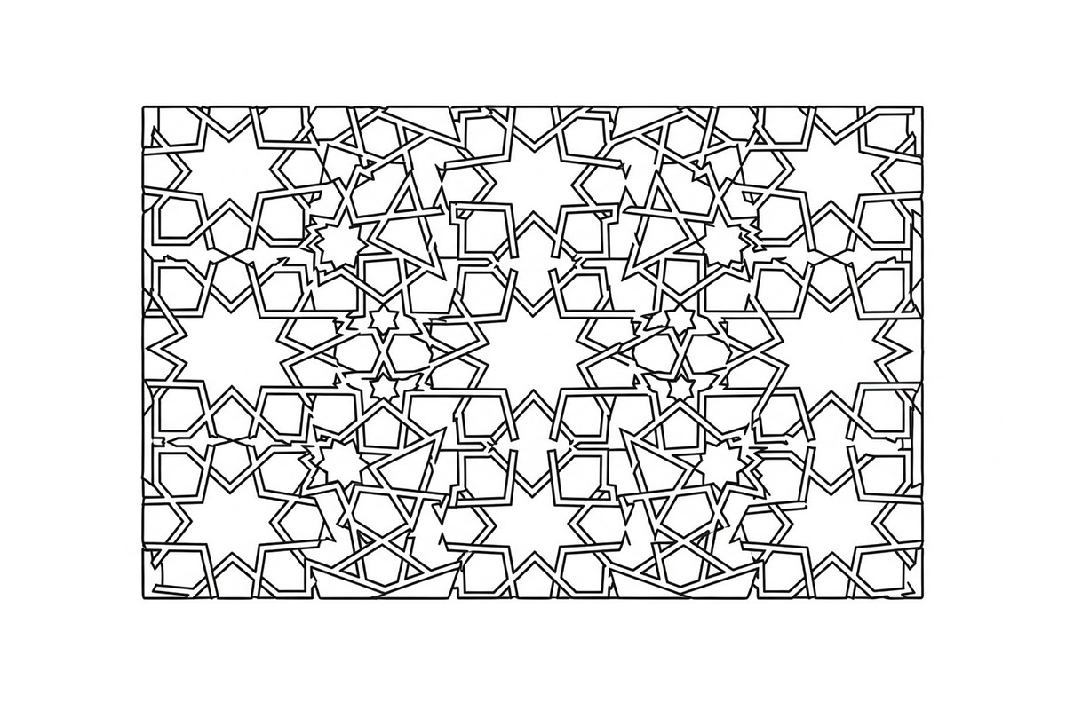 Islamic Mandala Geometric Bundle, an Illustration by Gaye Art (Photo 10 of 51)