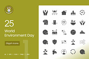 25 World Environment Day Icons, an Icon by IconBunny (Thumbnail 1 of 2)