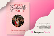 Bachelorette Party Canva Invitation, a Design Template by TemplateCastleStore (Thumbnail 2 of 2)