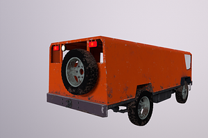 Service Car MOLE 3D Model