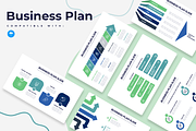 Business Plan Keynote Templates, a Presentation Template by Slidesmash (Thumbnail 1 of 4)