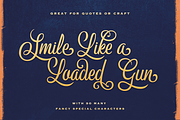 Milford Script, a Script Font by Zeune Type Foundry (Thumbnail 6 of 11)