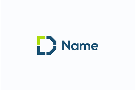 D Name logo