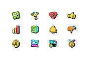 Like a Doodle Icons Set, an Outline Icon by Amazing Custom Icons (Thumbnail 3 of 3)