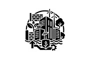 Eco Smart City Silhouettes, a Graphic by musafir_fashion (Thumbnail 4 of 12)