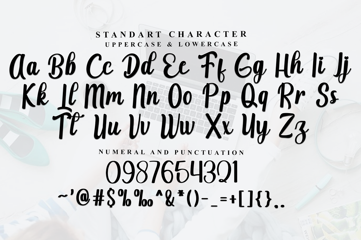 Thick Mountain, a Handwritten Font by InermediaSTUDIO (Photo 5 of 8)