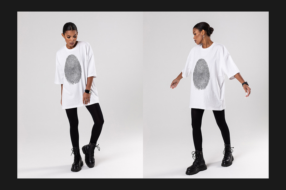 T-Shirt Mock-Up Set, a Shirt Mockup by Freeman Studio (Photo 9 of 15)