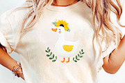 Spring Silly Goose Clipart, an Illustration by Designworld (Thumbnail 3 of 10)
