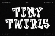 Chiki Dako - Playful Display Font, a Symbol Font by Prioritype Co (Thumbnail 5 of 6)