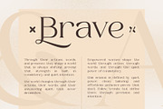 Hollaine - Luxury Serif Typeface, a Serif Font by Muflieart (Thumbnail 3 of 11)