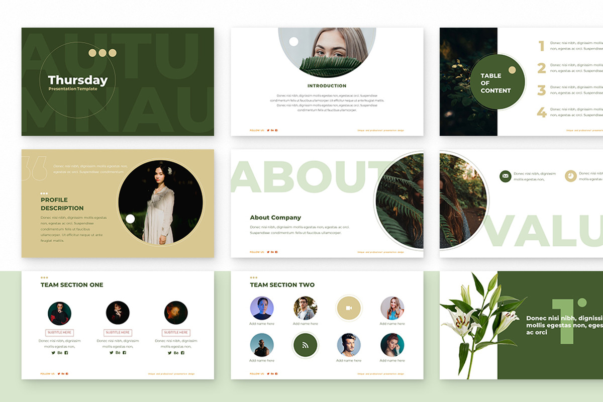 Thursday Powerpoint Presentation, a Presentation Template by Zacomic Studios (Photo 5 of 9)