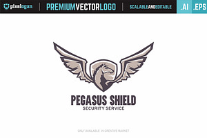 Pegasus Shield Logo