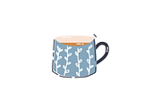 Vintage Tea Cup Doodle Set, an Object Illustration by Eighteen Studio (Thumbnail 5 of 6)