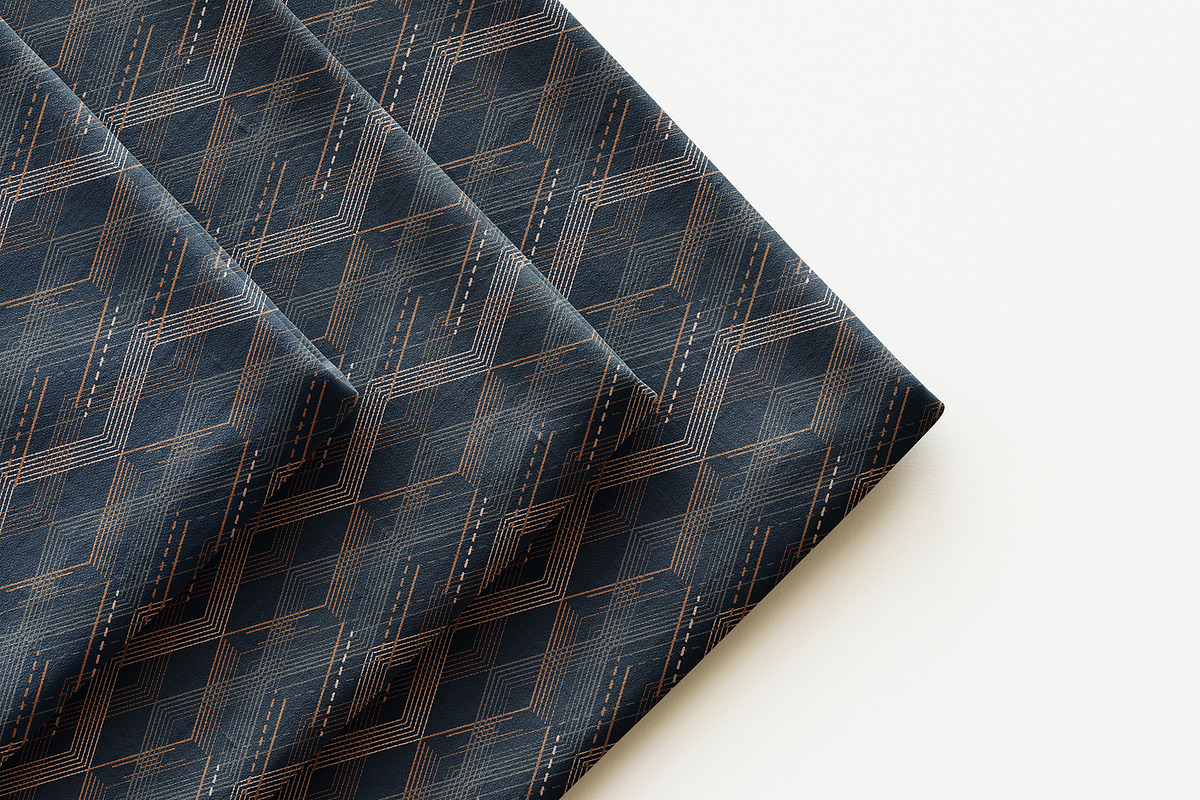 Modern 3D Geometric Pattern, a Pattern Graphic by StudioGlouna (Photo 5 of 9)