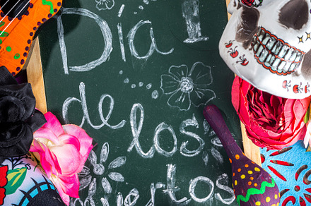 Dia de los muertos background, a Holiday Photo by Rimma