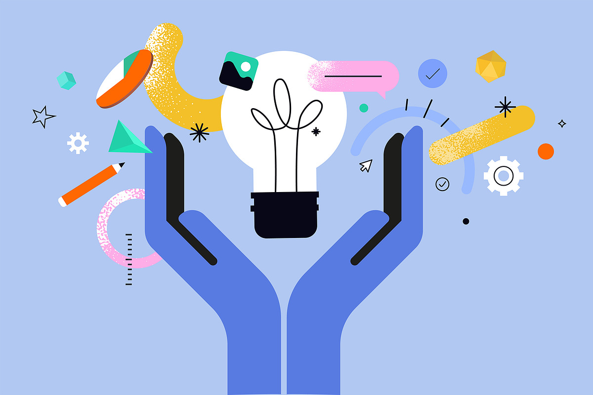 Startup and Creative Idea, an Illustration by PureSolution