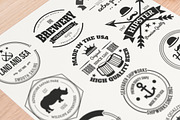 12 Retro Badges and Labels, a Branding & Logo Template by Arys Design (Thumbnail 6 of 7)