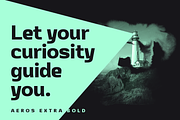 Aeros | Sans Serif Family, a Sans Serif Font by Ayca Atalay (Thumbnail 4 of 7)
