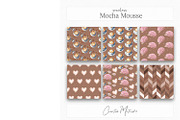 Mocha Mousse Seamless Digital Paper, a Pattern Graphic by Creative Matrix82 (Thumbnail 5 of 5)