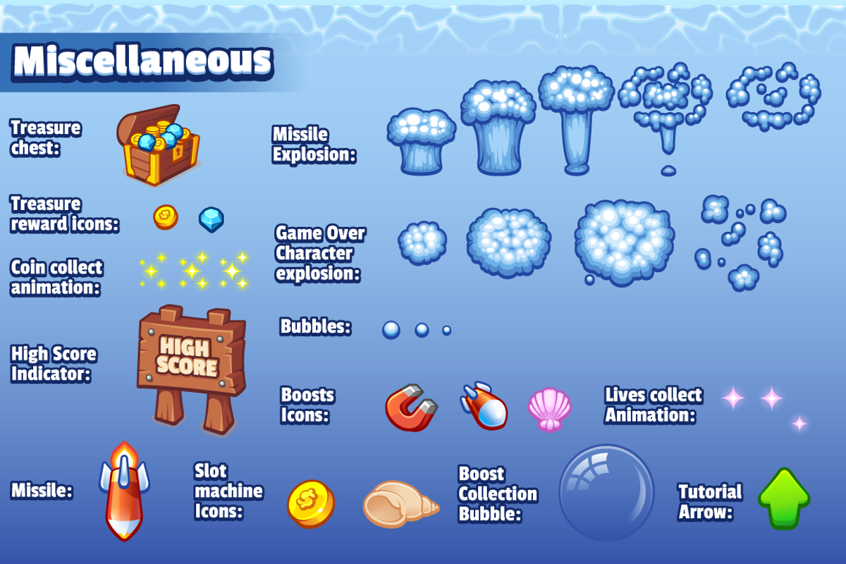Endless Swimmer Game Maker, a Graphic by Vectricity Designs (Photo 8 of 9)