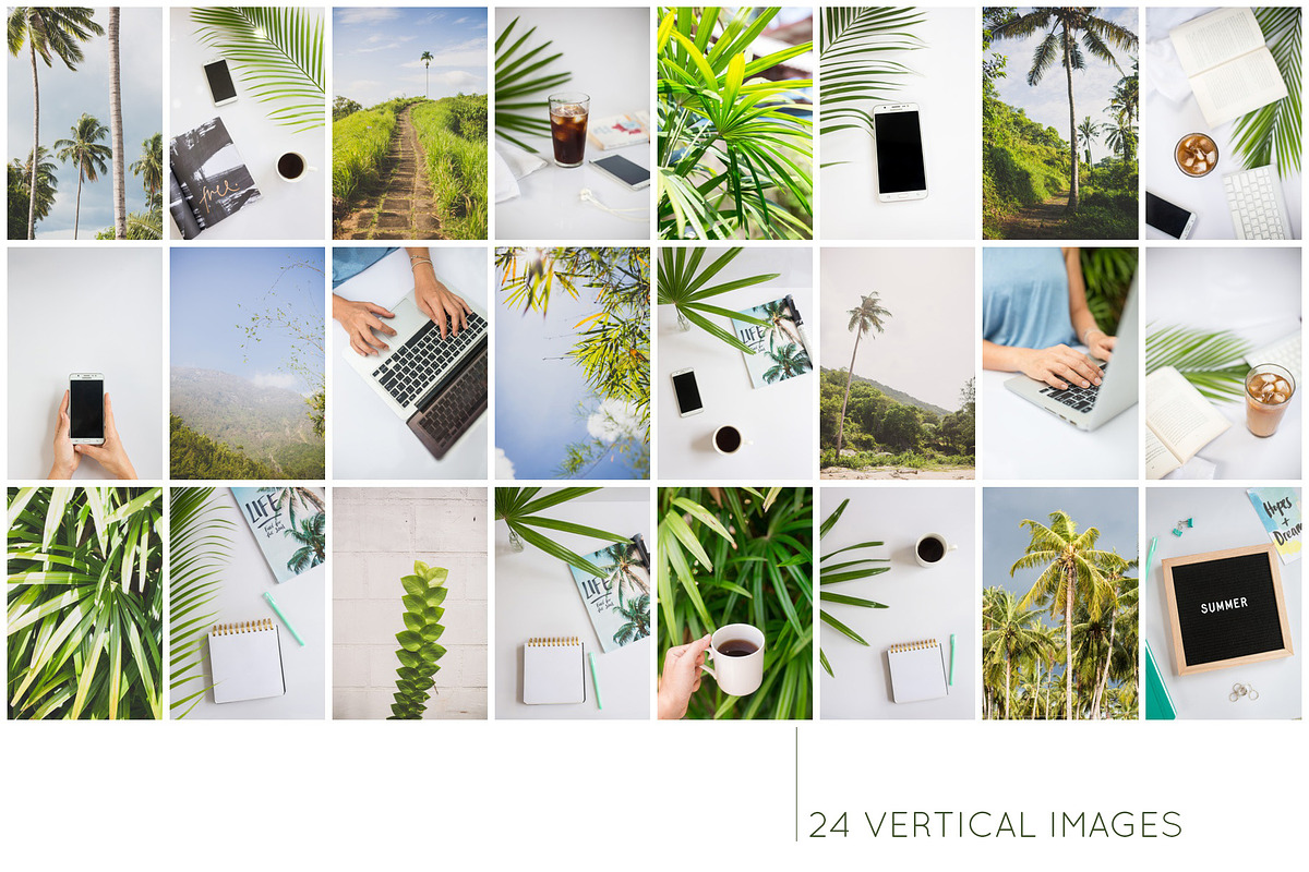 Tropical Lifestyle + Work [green], a Person Photo by Beach Babe Stock (Photo 5 of 8)