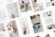 Minimal Instagram Stories Bundle, a Social Media Template by Blog&Glow (Thumbnail 2 of 7)