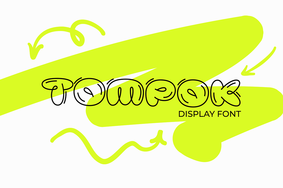 tompok font, a Handwritten Font by Visio studio (Photo 1 of 10)