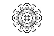 Black White Mandala Illustration Set, a Decorative Illustration by NJ Himel (Thumbnail 69 of 101)