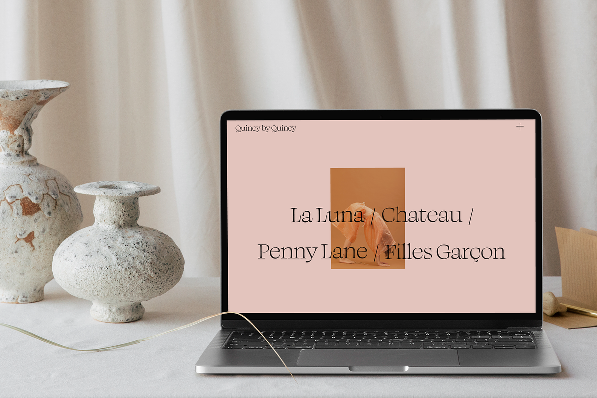 Quincy Portfolio Web Template, a Squarespace Template by The Brand Kit (Photo 2 of 6)