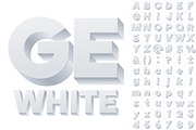 Vector alphabet of simple 3d letters, an Object Graphic by popskraft (Thumbnail 8 of 8)