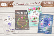 Shabby Chic Bundle + Bonus, an Illustration by kisikoida (Thumbnail 5 of 5)