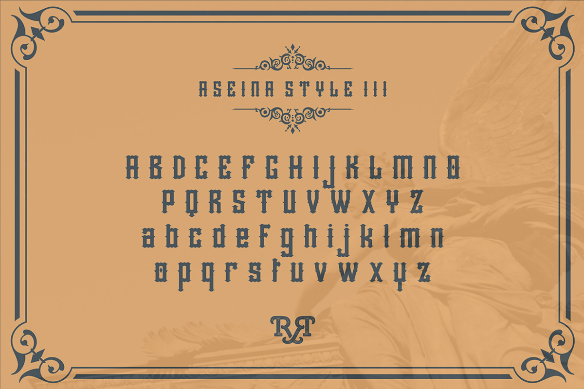 Aseina Typeface + Bonus preview 5