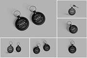 Keychain Mockup, a Merchandise Mockup by Indah (Thumbnail 1 of 7)