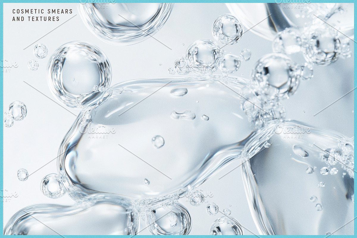 50 Skincare Gloss & Glow Textures, a Beauty & Fashion Photo by BOLD.Graphic (Photo 3 of 9)