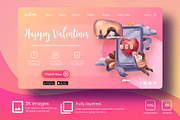 Message for Valentine's day, a Decorative Illustration by Artmeesri (Thumbnail 3 of 3)