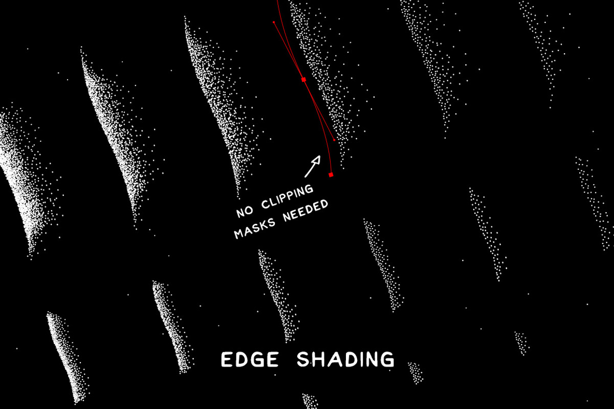Stipple Master AI & PS Brushes preview 3