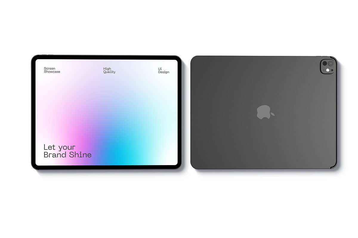 Apple iPad Pro 13-inch M4 Mockup, an iPad Mockup by Mockupdaddy (Photo 15 of 22)