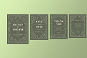 Green Wedding Suite Elegant Frame, an Invitation Template by Neermana (Thumbnail 2 of 4)