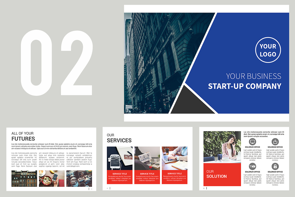 A5 Template Bundle, a Brochure Template by BoriesBechker (Photo 3 of 6)