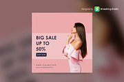 Fashion Web Banner Set, a Templates & Theme by Smashing_Studio (Thumbnail 2 of 3)