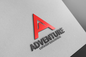 Letter A logo