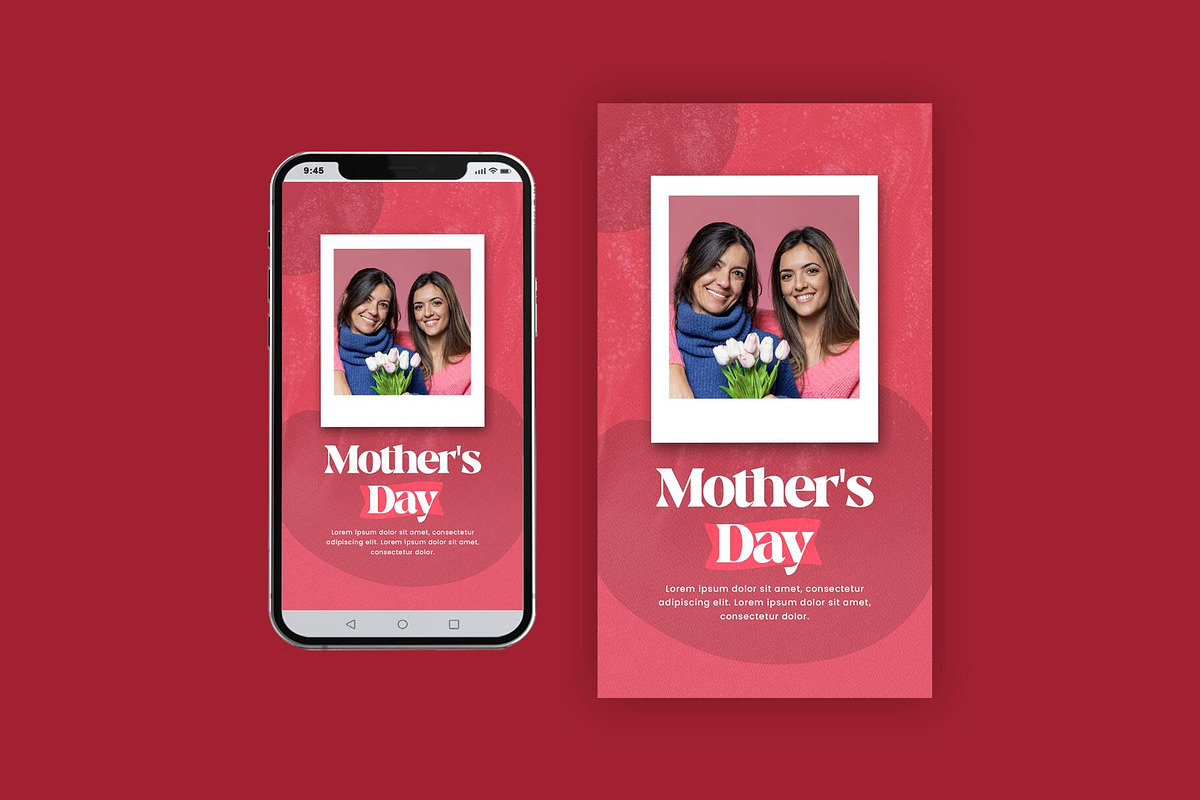 Mother's Day Instagram Bundle, a Social Media Template by Saman Osama (Photo 3 of 3)