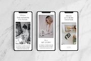 Ecommerce Wix Website Template, a Wix Template by Studio Luxe Creative (Thumbnail 5 of 12)