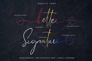 Gravity - Handwritten