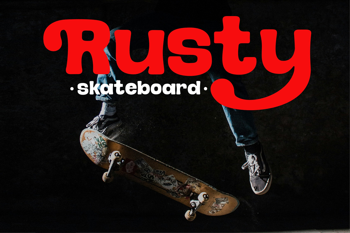 Rush, a Sans Serif Font by HRDR (Photo 6 of 13)