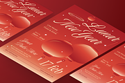 Gradient Lunar New Year Flyer Set, a Flyer Template by Annora Studio (Thumbnail 6 of 6)