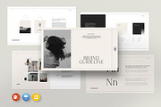 Brand Guideline Presentation, a Presentation Template by evgenystudio (Thumbnail 1 of 11)